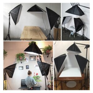Kit de iluminación Softbox para estudio - Imagen 7